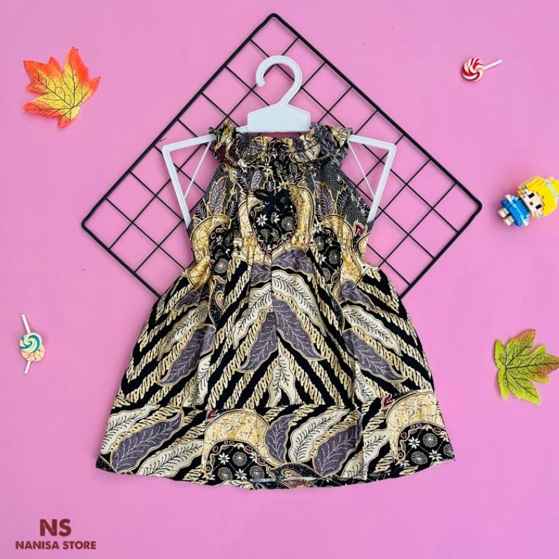MEHEK BATIK dress bayi harian murah dress bayi lucu