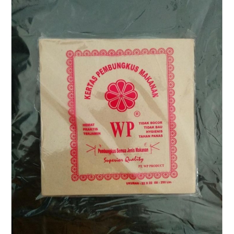 Kertas makan WP 22 x 22