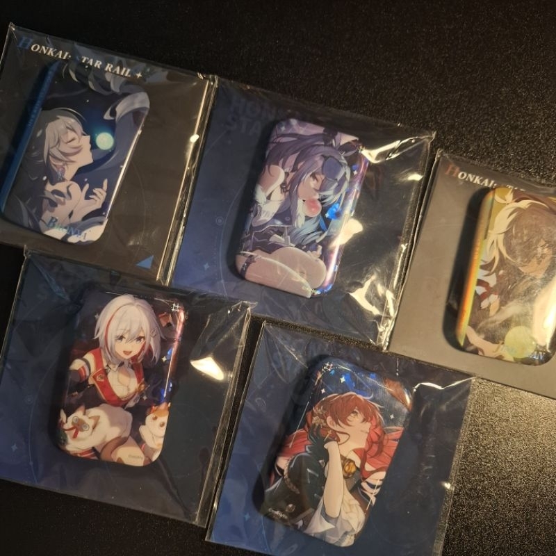 square can badge HSR official mihoyo. Silverwolf himeko topaz bronya jingyuan