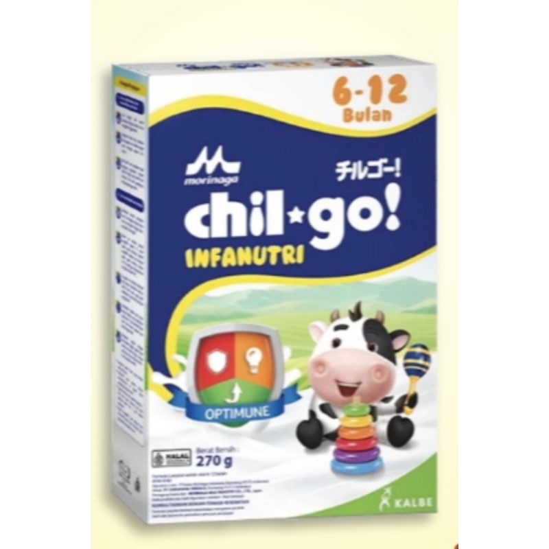

Morinaga Chil+go! Infanuti Optimum 270g 0-6 bln/6-12 bln