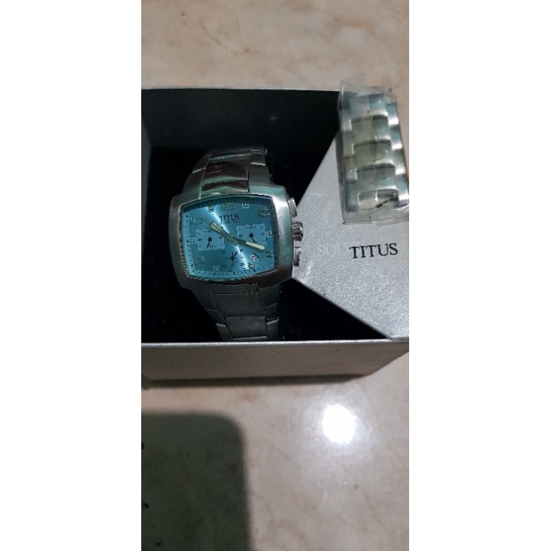 Jam Tangan Pria TITUS SEKEN KEREN original
