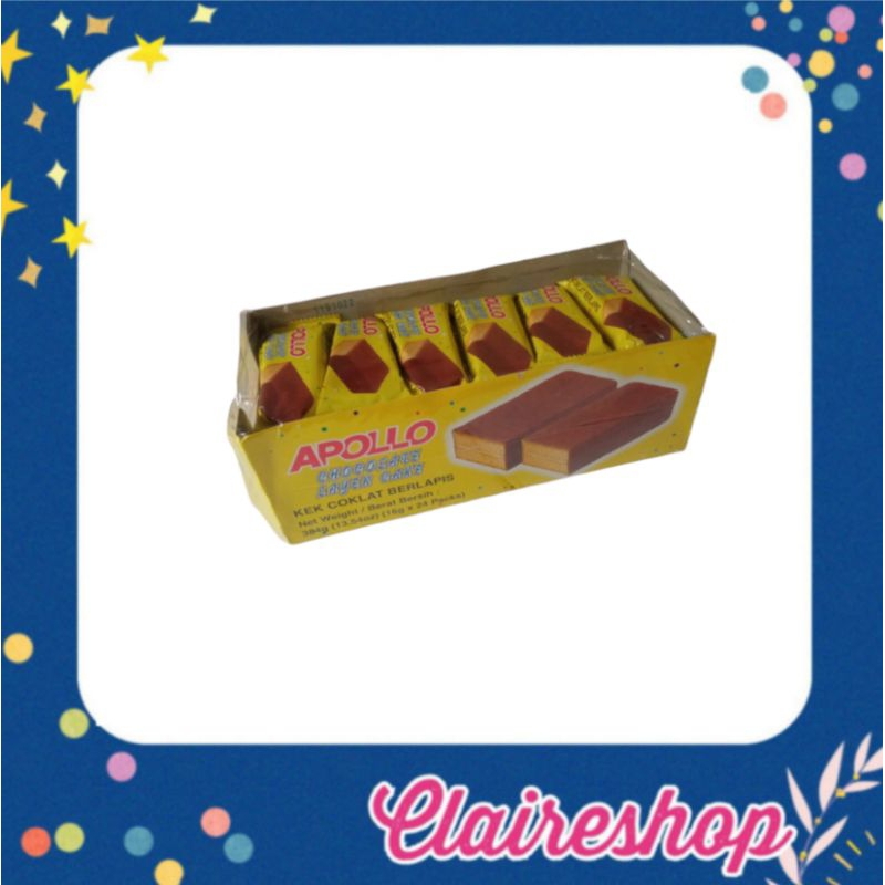 apollo layer cake coklat