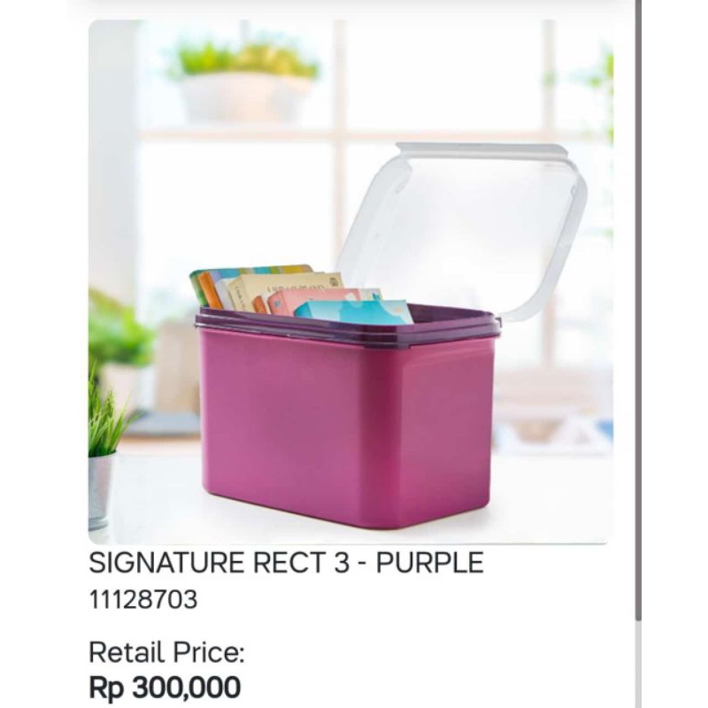 Signature Rect 3 - Purple