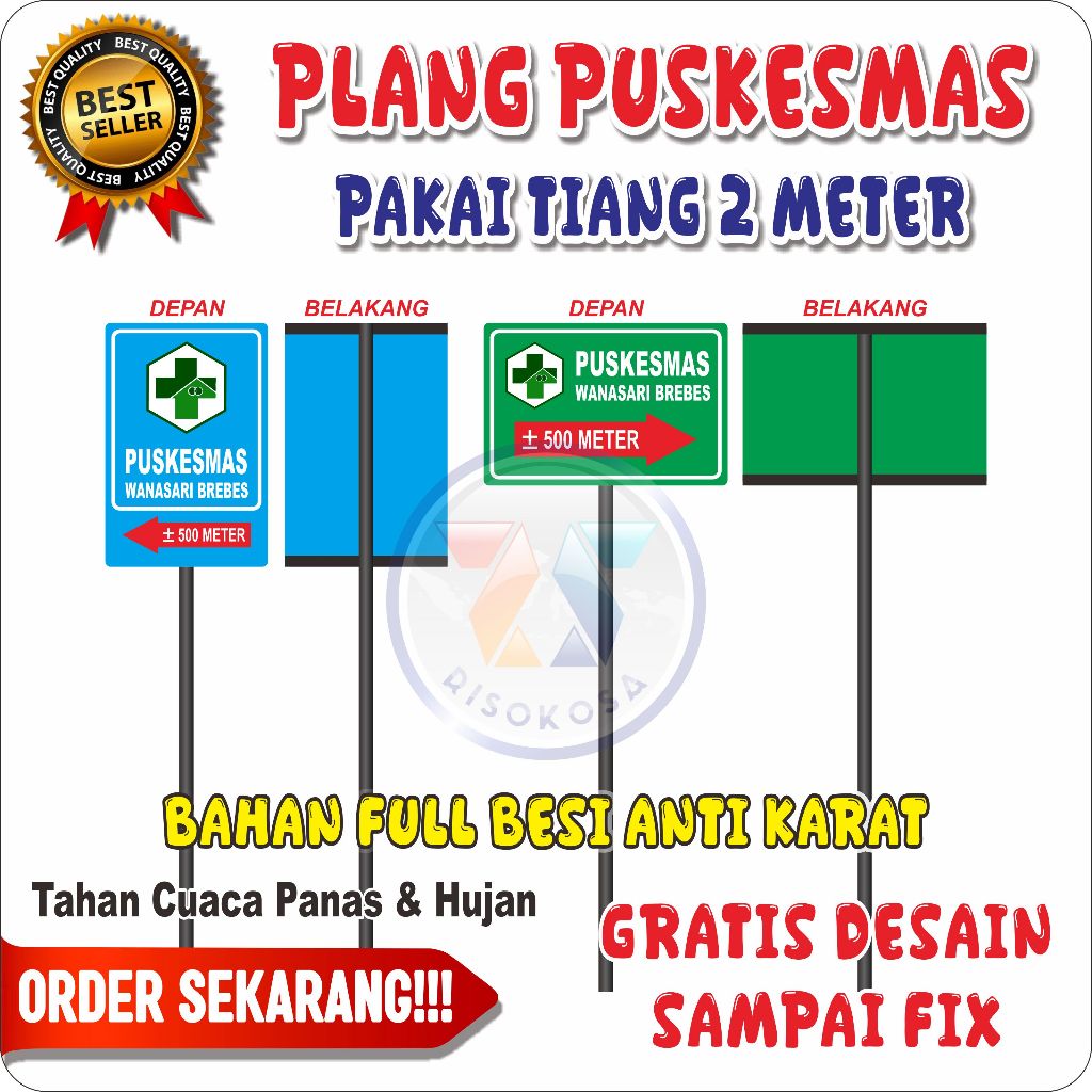 

RAMBU PETUNJUK PUSKESMAS CUSTOME DESAIN