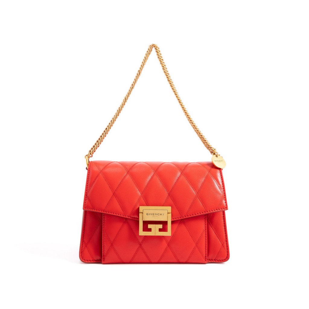 GIVENCHY GV3 small quilted ghw