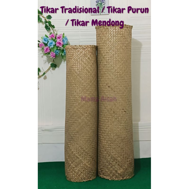 Tikar Tradisional Anyaman Mendong / Purun Sumatera Selatan. Untuk Tikar Santai, Acara Adat Tikarnya 