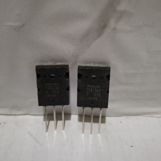 Transistor Final Toshiba A1943 C5200 Lot 524B TR Power Toshiba