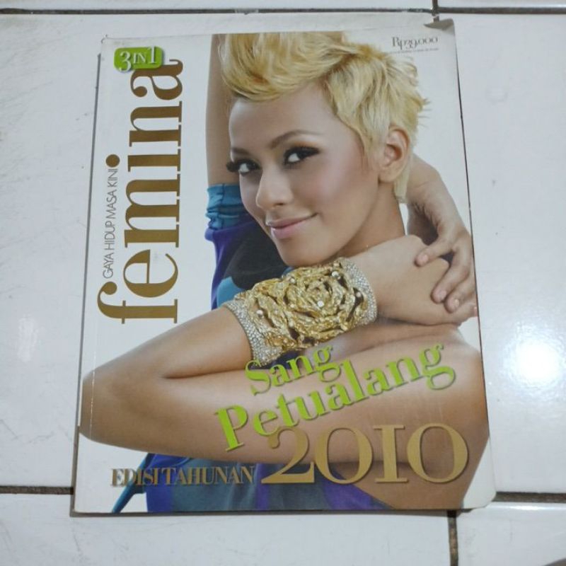 Majalah femina sang petualangan edisi tahunan 2010