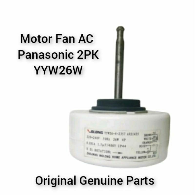 Dinamo Motor Fan AC Panasonic 2PK YYW26W Original