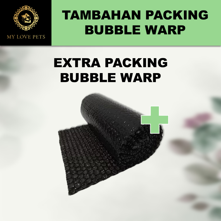 

Tambahan EXTRA BUBBLE WARP | Tambahan Packaging bubble warp