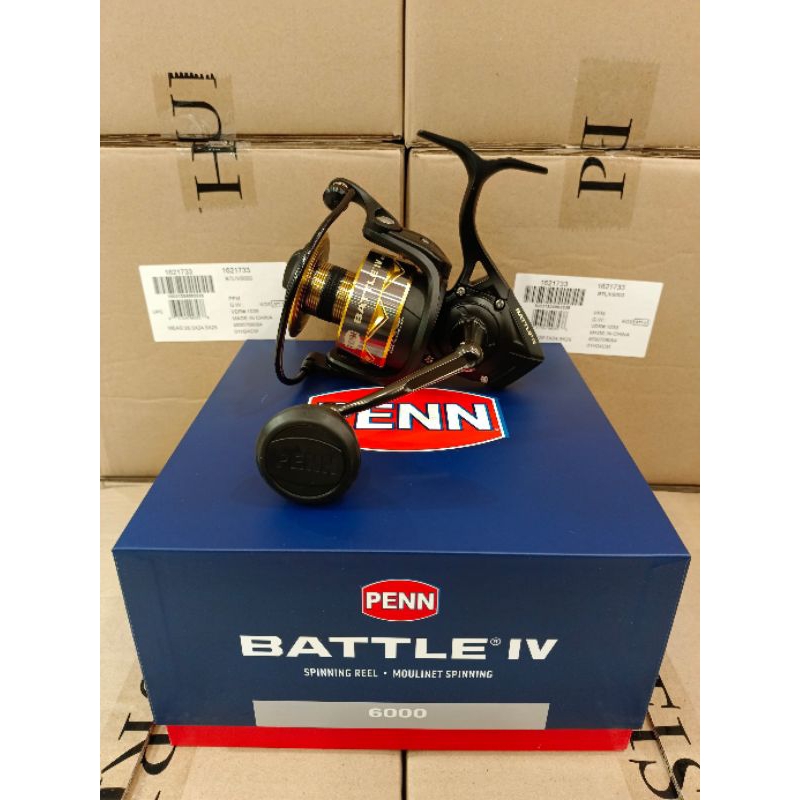 REEL SPINNING PENN BATTLE IV 1000 2000 3000 4000 5000 6000 8000 10000 POWER HANDLE NEW 2024 | REEL P