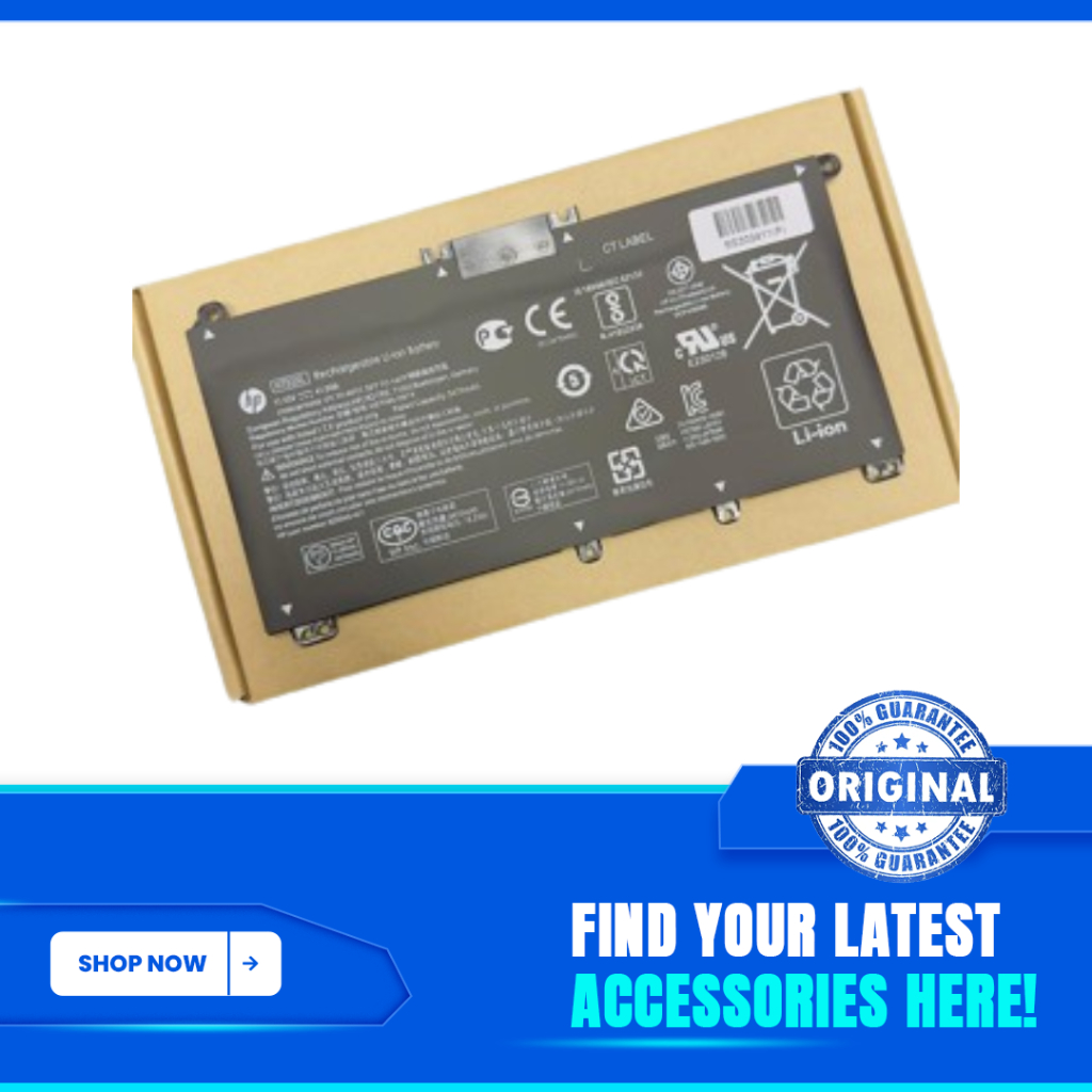 Baterai Laptop HP HT03XL Replace With HP Spare L11421-1C1 Original