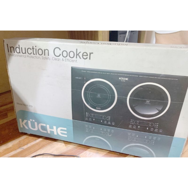 KUCHE K-919 INDUKSI COOKER KOMPOR LISTRIK 2 TUNGKU MADE IN GERMANY