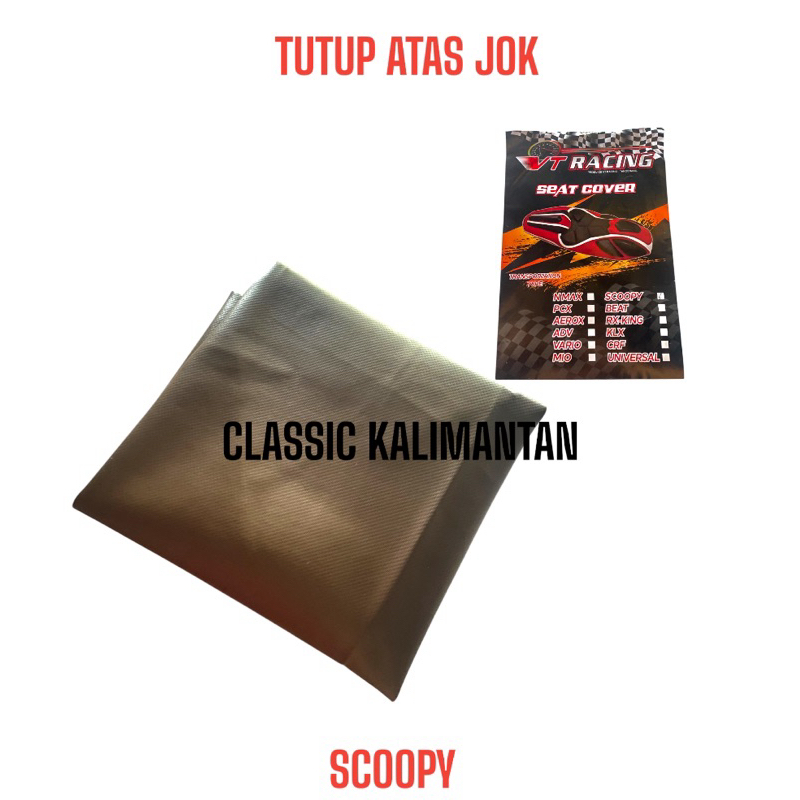 LAPAK KULIT JOK HONDA SCOOPY BERKUALITAS KULIT JOK STANDAR SCOOPY PRISTIGE VT RACING
