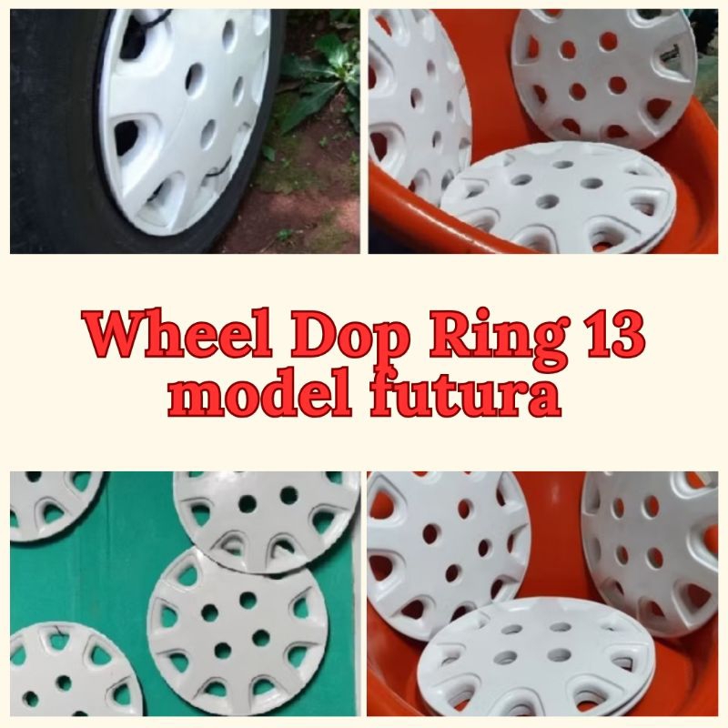 wheel Dop tutup velg mobil model Futura ring 13