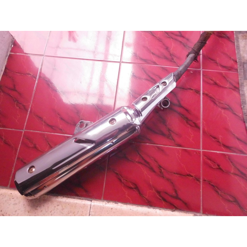 Knalpot Yamaha Jupiter Z burhan Chrome Original YGP