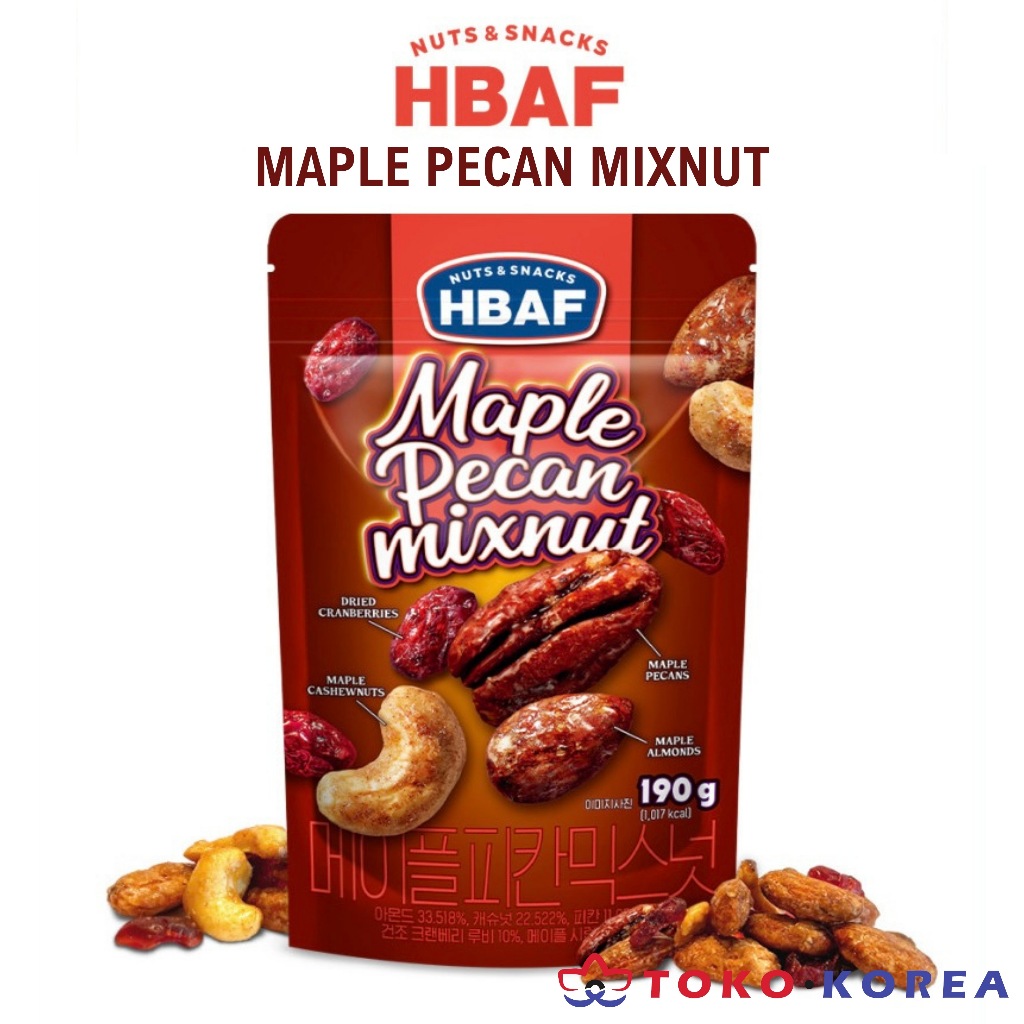

[ PO ] HBAF MAPLE PECAN MIXNUT 190g