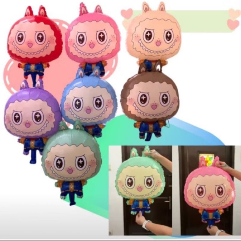 BALON GAS LABUBU / BALON KARAKTER