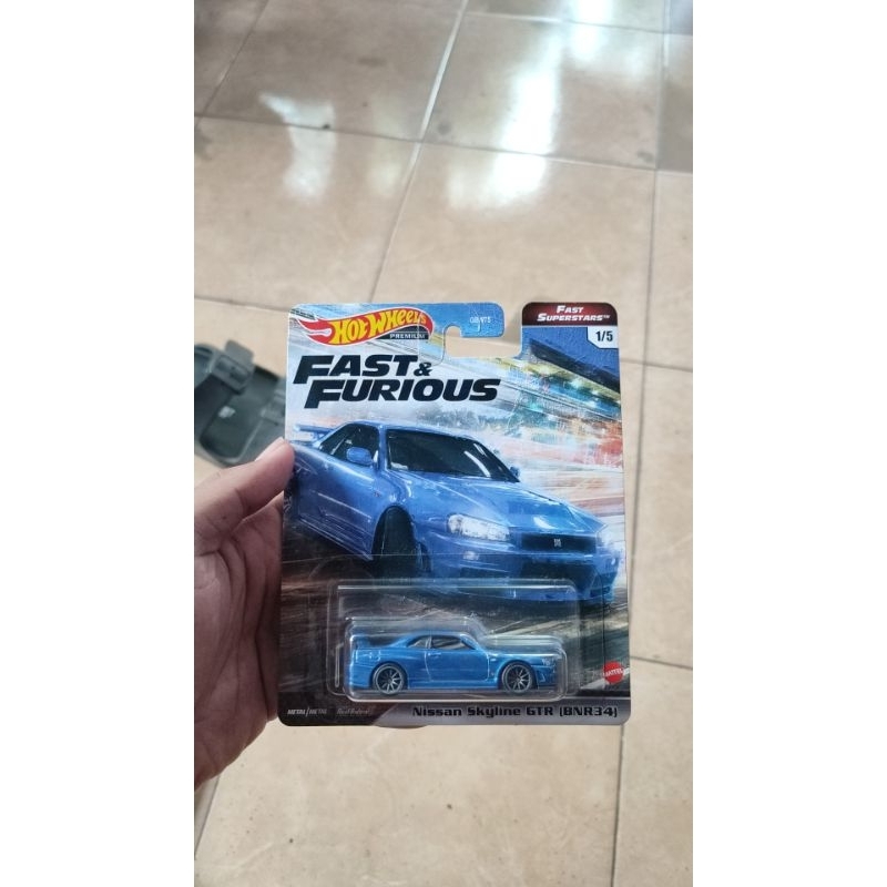 Hot wheels R34 Premium Fast Superstars