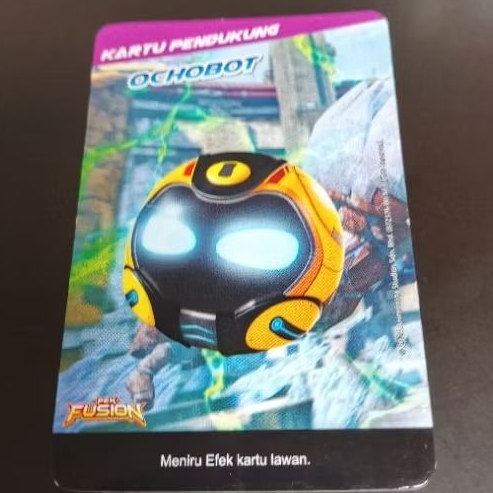 PEK FUSION OCHOBOT kartu pendukung