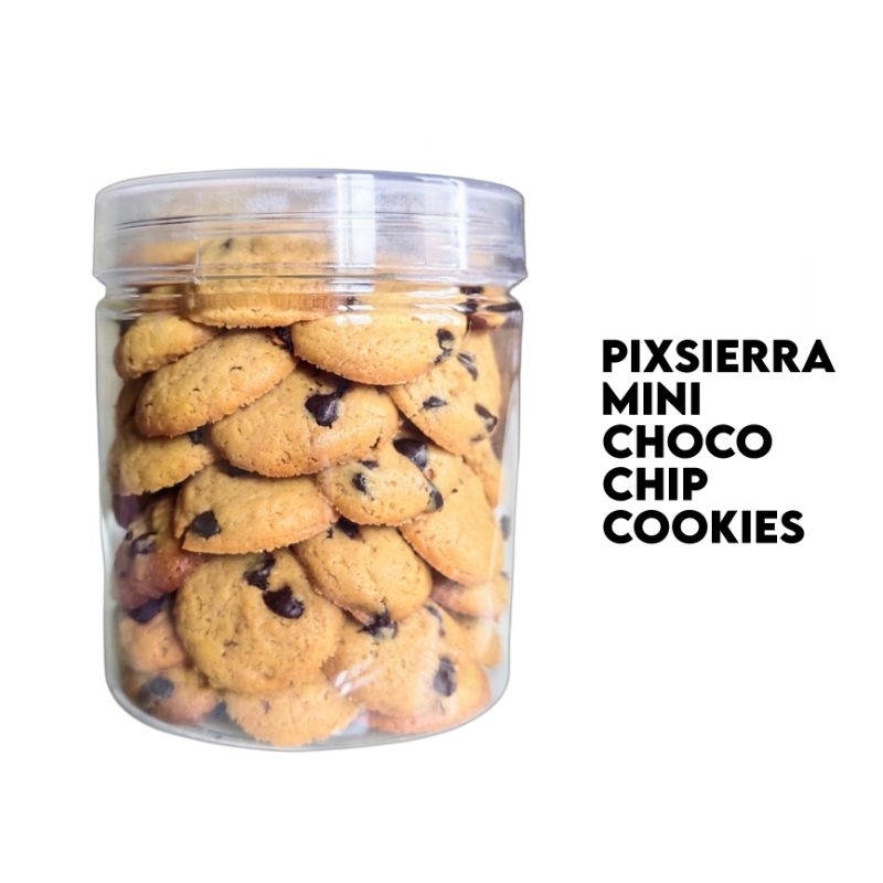 

Pixsierra Mini Choco Chip Cookies Jar 600ml Kue Kering Renyah