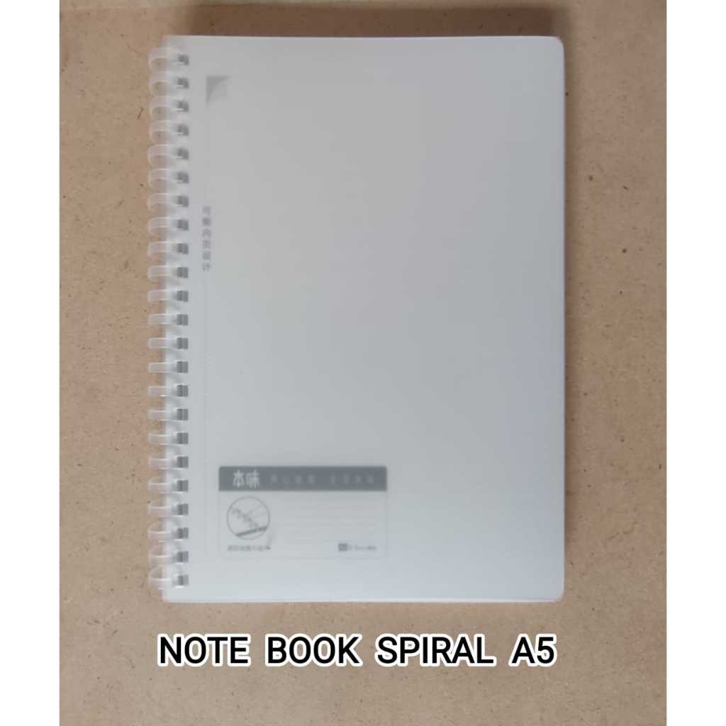 

Buku Spiral A5 80 Lembar M&G XA5847 Transparan Cover