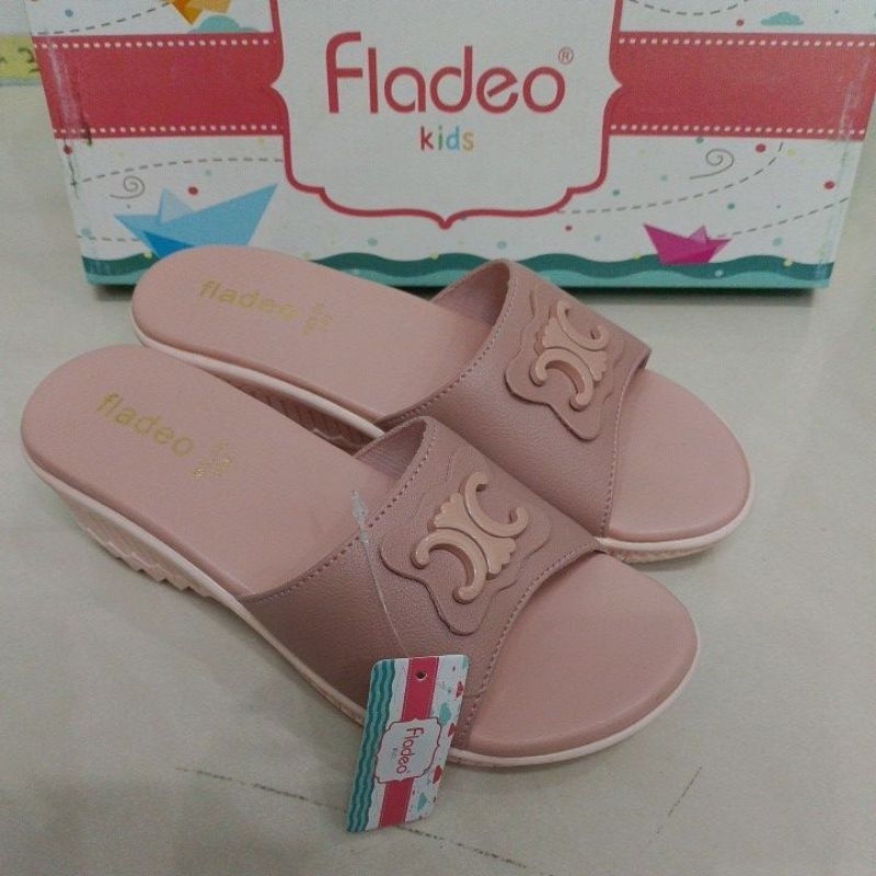 WEDGES ANAK PEREMPUAN FLD PINK
