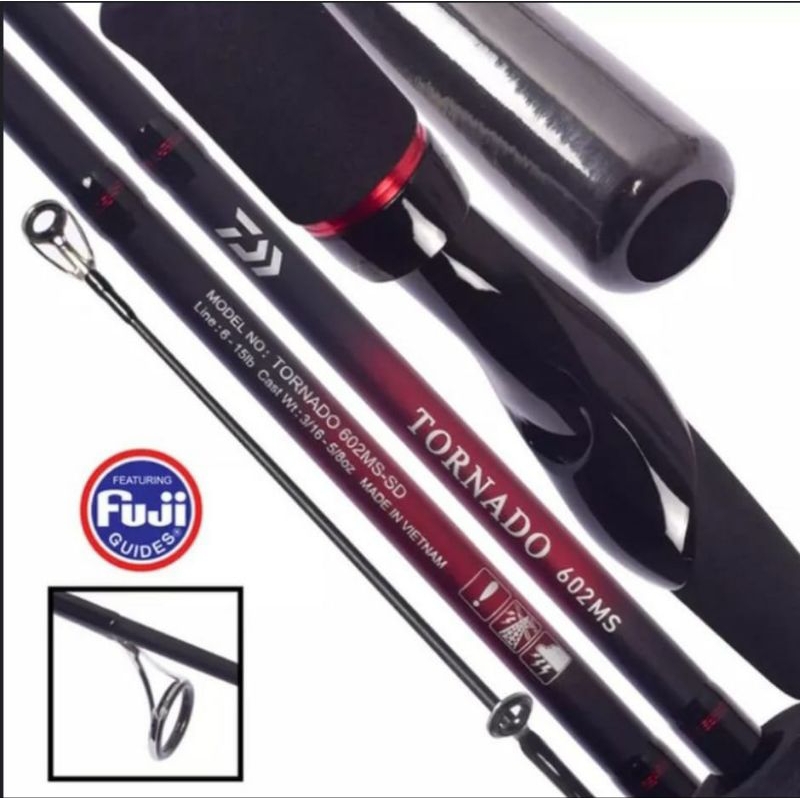 JORAN SPINNING DAIWA TORNADO 602MS
