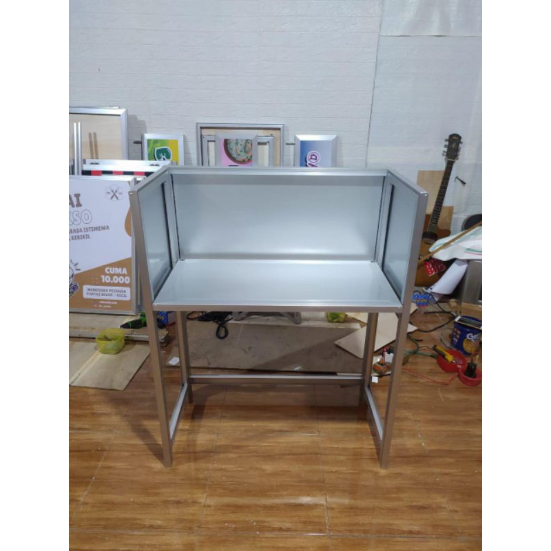 Meja kompor lipat polos