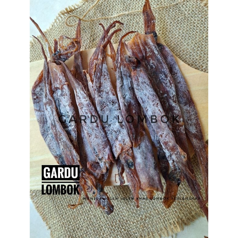 

Cumi kering/Cumi asin Kualitas super Khas Lombok