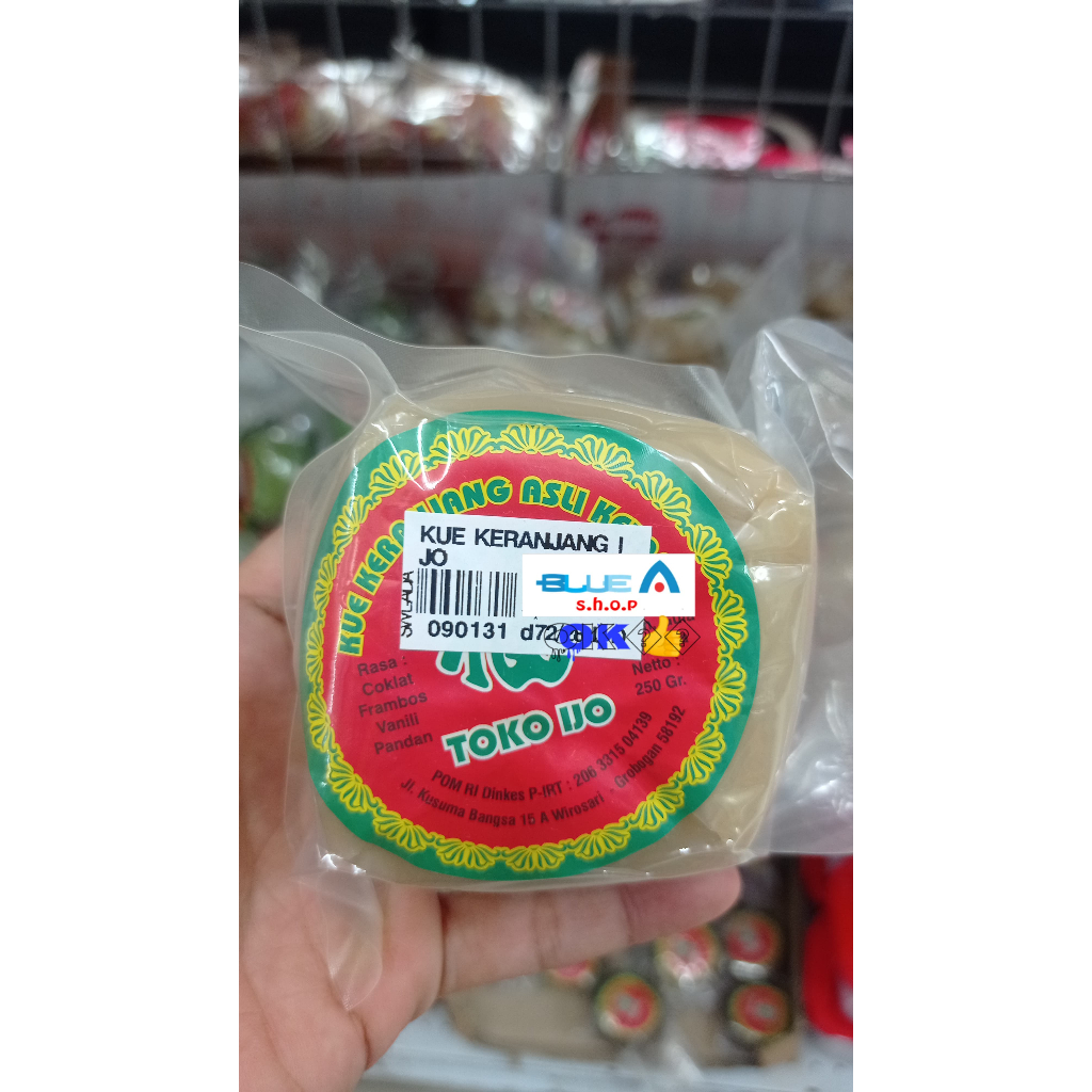 

KUE KERANJANG IJO SPECIAL IMLEK