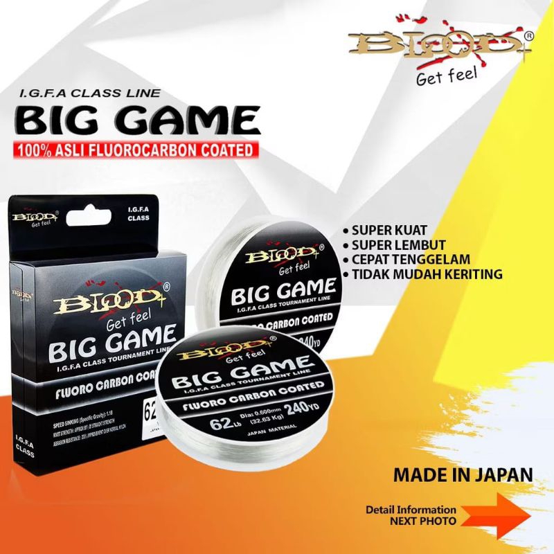 SENAR PANCING BLOOD BIG GAME