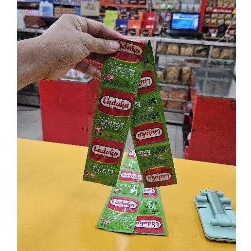 

6(ENAM)*2.5GR SACHET - LADAKU MERICA BUBUK - LADAKU RENTENG ISI 6 PCS / MERICA MURNI 100%