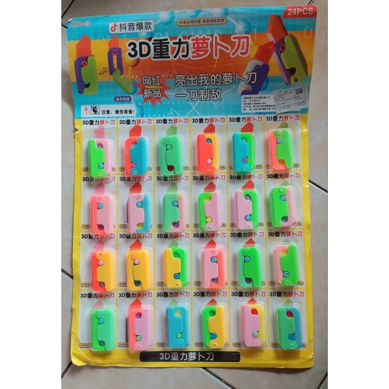 

73-291 Pisau 3D lembar plastik