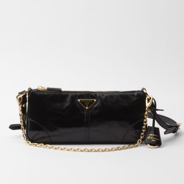 Prada Re Edition 2002 Medium Leather Shoulder Bag
