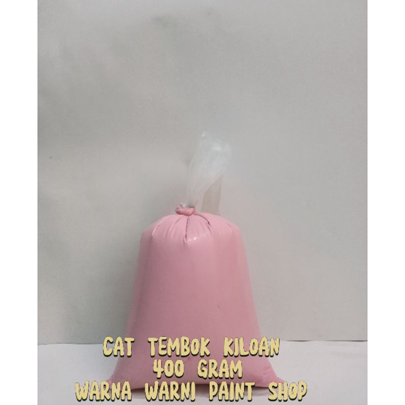 CAT TEMBOK/CAT KILOAN/CAT DINDING/CAT PINK 400GRAM