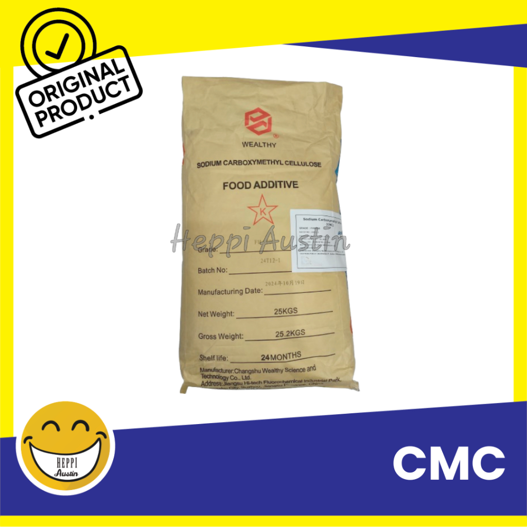 

CMC Carboxy Methyl Cellulose Food Grade Pengental Makanan 1 KG