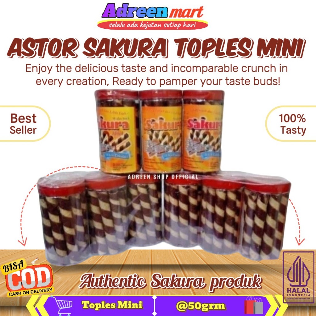 SAKURA ASTOR WAFER STICK TOPLES MINI