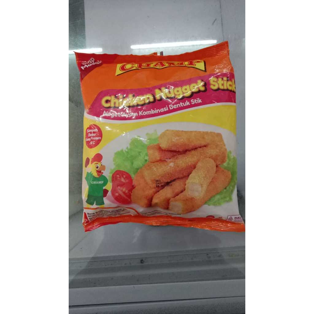 

Champ Chicken Stick Nugget 450 Gram