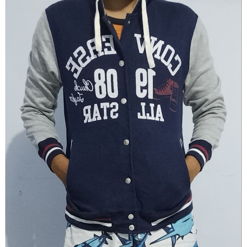 Hoodie converse big Logo