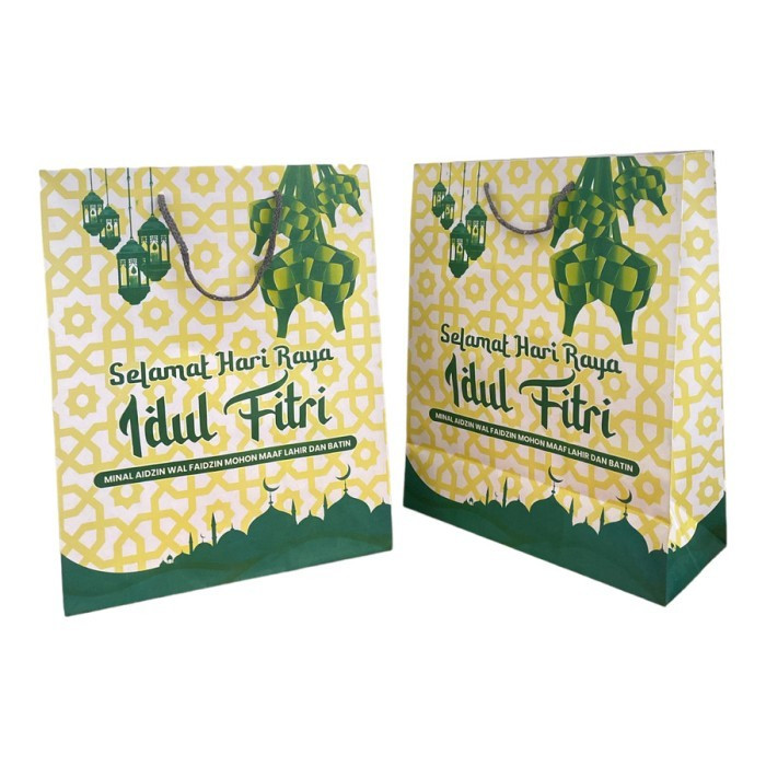 

Goodie Bag Gift Paper Bag Idul Fitri Hampers Lebaran Kemasan Bingkisan NOn MIka