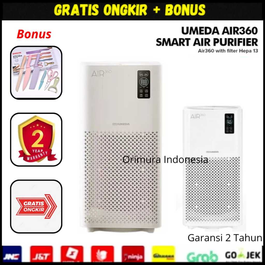 Umeda AIR360 Air Purifier H13 HEPA PuraWard - Air Purifier AIR 360 Ume