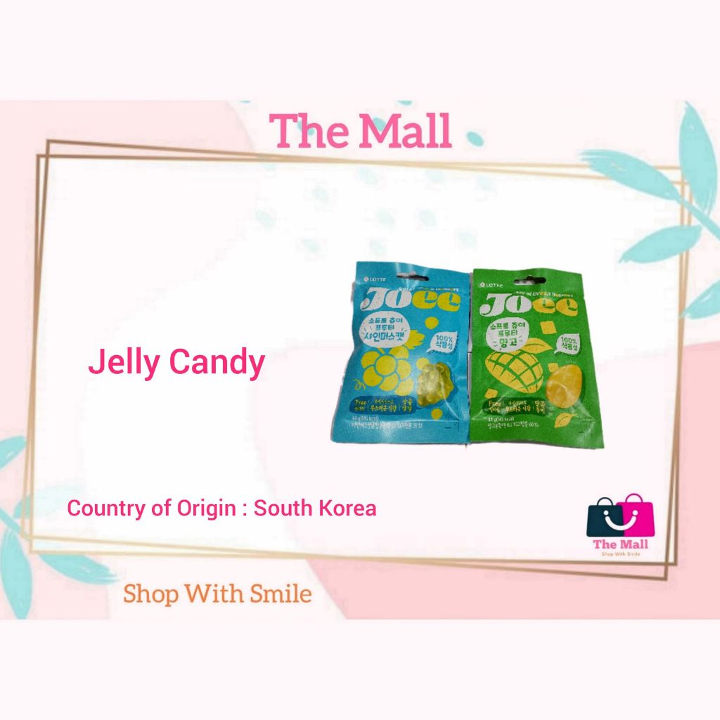 

(The Mall) Lotte Joee Jelly Candy Mango Grapes