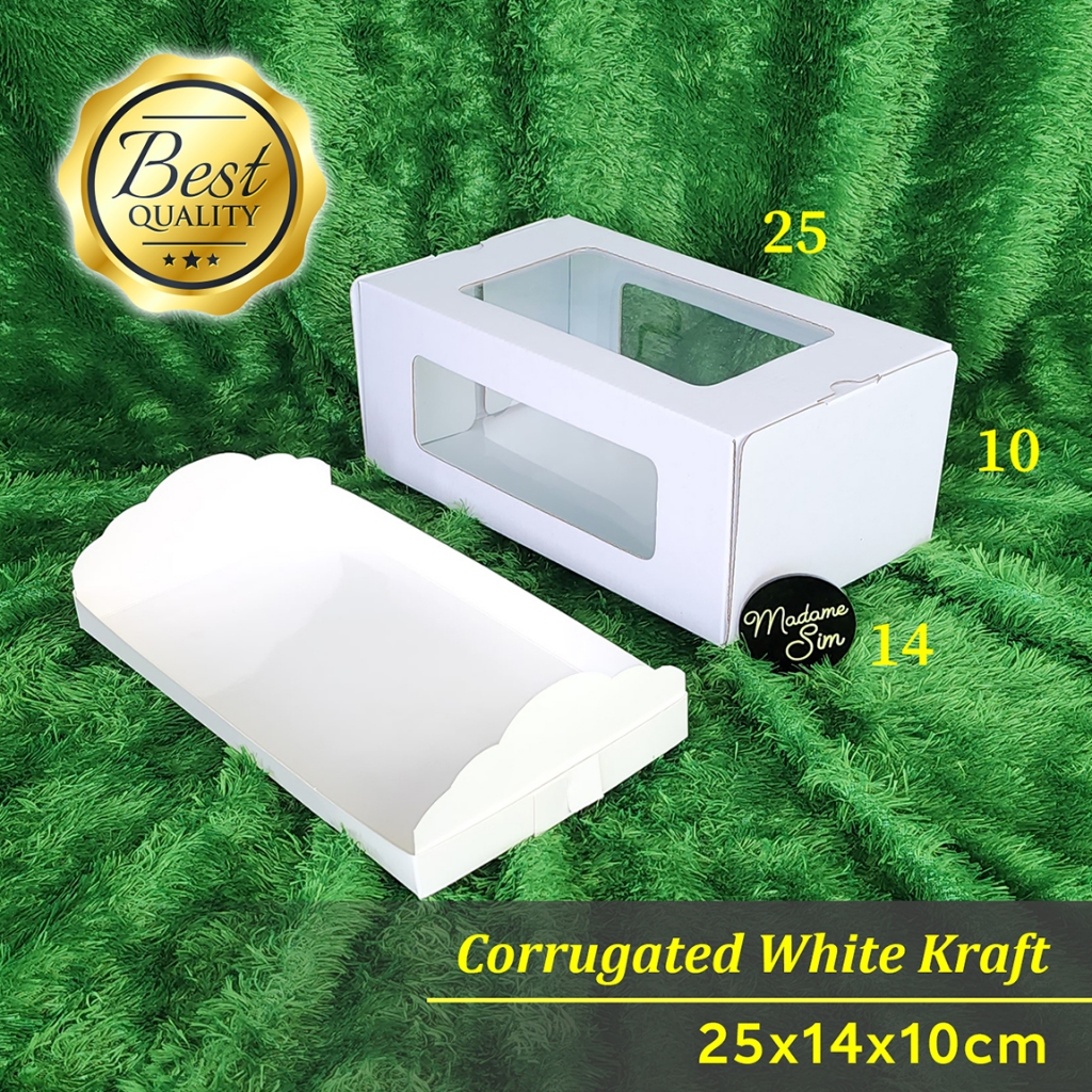 

KOTAK KUE - CAKE BOX - DUS BOLU 25x14x10 (WK) (ISI 10 PCS)