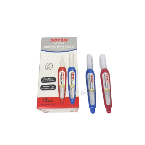 

Ay00! Correction Fluis / Tipe-X Cair Joyko CF-P235 (1Pak/ 12Pcs)