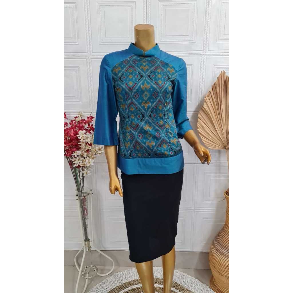 BLOUSE ENDEK BIRU