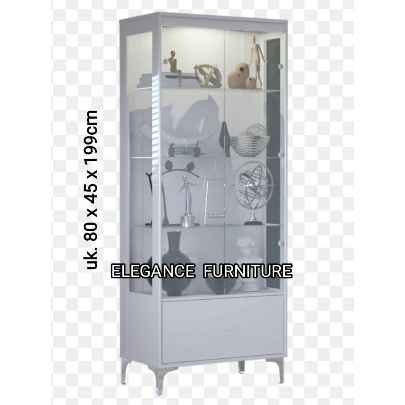 Lemari Hias / Lemari Pajangan / Lemari Tas / Display Cabinet PEKANBARU saja
