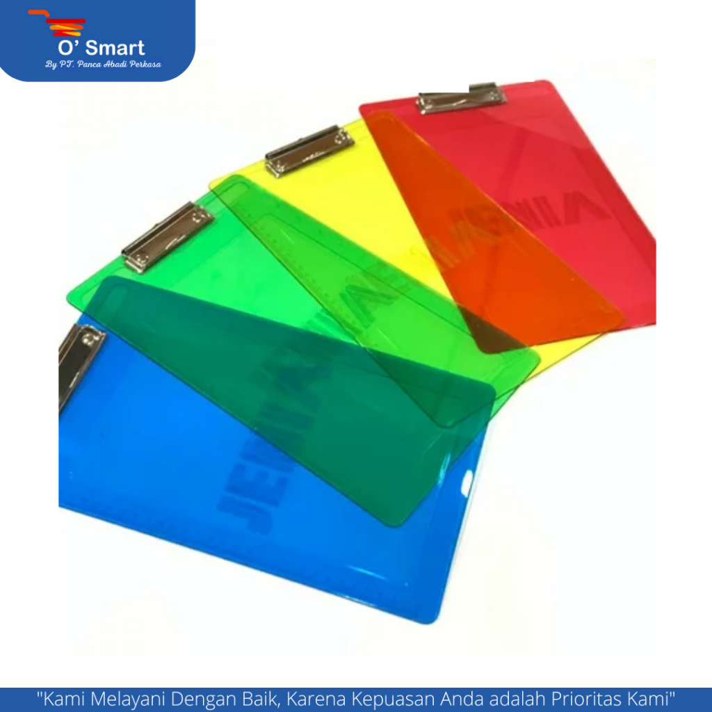 

JENIA PAPAN UJIAN PLASTIK TRANSPARANT