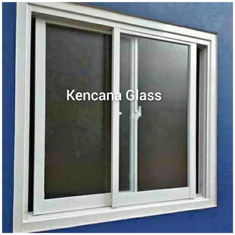 jendela sliding aluminium L100 x T150