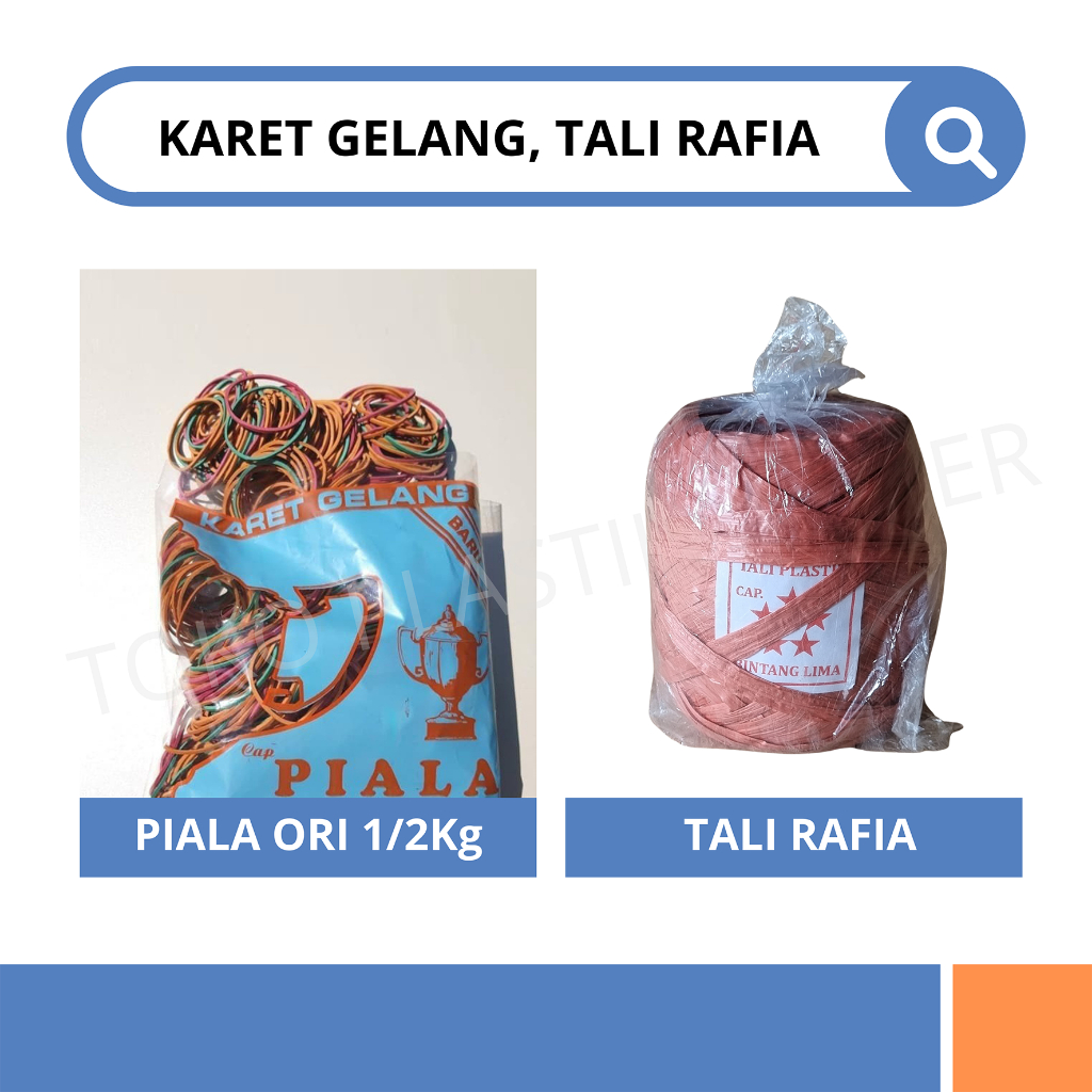 

Karet Gelang & Tali Rafia
